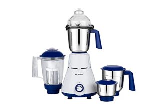 Bajaj Rex 750W Mixer Grinder With Nutri Pro Feature, 4 Jars, White