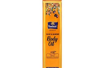Parachute Advansed Olive & Almond Body Oil, For Nourished Glowing Skin, 400 Ml