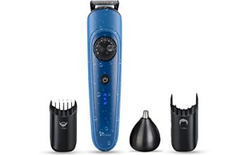 Syska Ht950 Beardpro Corded And Cordless Trimmer With Fast Charge, 120 Min Runtime, From Head To Nose, 360 Degree Grooming