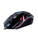 Meetion Mt-M371 Transformer Style Wired Gaming Mouse Black With, Optical 8733 Sensor, Adjustable 800 To 1600 Dpi, 4 Color Breathing Backlighting, Soft Touch Switches