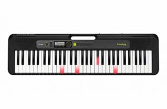 Casio Lk-S250 61 Key Portable Keyboard With Lighting Keys To Learn, Black