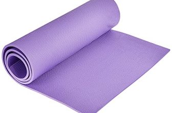 Arnv 12Mm Yoga Mats With Carrying Strap, Make In India, Purple