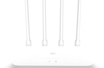 Xiaomi Mi 4A Dual_Band Ethernet 1200Mbps Speed Router| 2.4Ghz & 5Ghz Frequency|128Mb Ram | Dualcore 4 Thread Cpu|4 Omni Directional Antenna|Mi Wi-Fi App-Parental Control & Anti Hacking|Repeater, White