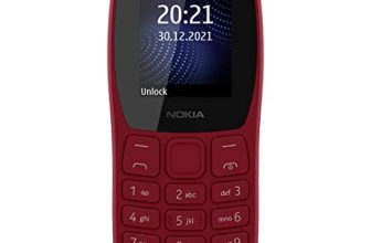 Nokia 105 Plus Single Sim, Keypad Mobile Phone With Wireless Fm Radio, Memory Card Slot And Mp3 Player | Red