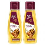 Hair & Care Dry Fruit Oil With Walnuts, Almonds & Vitamin E| Reduce Haifall |Stronger & Silkier Hair | 500 Ml (Pack Of 2)