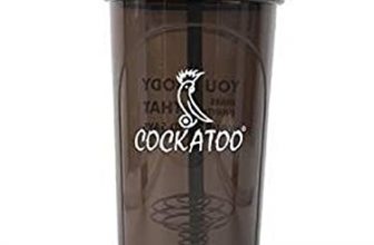 Cockatoo Cs-01 Shaker Bottle (Black, 700 Milliliters)