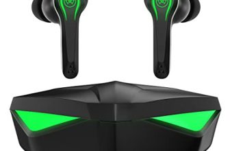 Wings Phantom Truly Wireless Gaming In Ear Earbuds With 50Ms Low Latency 40Hrs Playtime Mems With Mic, Bluetooth 5.3, Ipx5 Resistant, For Best Calling And Designed For Comfort Gaming