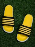 Footox Chappal For Men | New Fashion Latest Design Casual Slippers For Boys Stylish | Fmf Thong Sandals, Chappals For Men | Perfect Flip Flops For Daily Wear Walking Slippers Slides(Yellow 3)