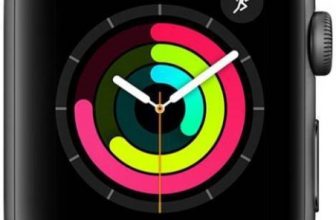 Apple Watch Series 3 (Gps, 38Mm) – Space Grey Aluminium Case With Black Sport Band(Black Strap, Regular)