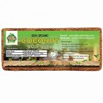 Kraft Seeds! Premium Coconut Coir Pith Cocopeat 650Grams Brick/Block, Organic Use Expands Upto 10 Litres Of Coco Peat Powder Home Garden Manure
