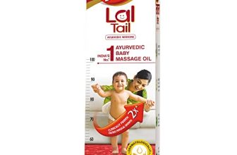 Dabur Lal Tail : Ayurvedic Baby Massage Oil 500Ml|Clinically Tested 2X Faster Physical Growth For Stronger Bones And Muscles