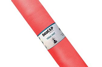 Beatxp 4Mm Eva Yoga Mat For Women & Men | Textured Surface | Extra Thick | High Resilience Exercise Mat For Meditation | Floor & Gym Fitness Workout Mat