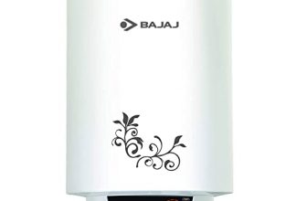 Bajaj New Shakti Neo 15L Metal Body 4 Star Water Heater With Multiple Safety System, White
