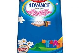 Nikunj Advance Detergent Powder, 4Kg Budget Pack