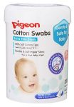 Pigeon Cotton Swabs Extra Thin Stem,Bpa Free,100 % Soft Cotton Tips,Eco Friendly,200 Pcs