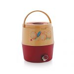 Cello Kool Star Plastic Insulated Water Jug, 15 Litres, Beige