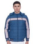 Amazon Brand – House & Shields Men’S Quilted Warm Jacket For Winter (Aw21-Hs-Qb-16_Teal_Xl)