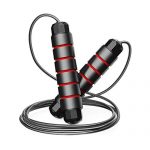 Boldfit Men’S , Women’S And Kid’S Jump Rope Workout And Weight Loss Tangle Free Jumping Rope (Material: Polyvinyl Chloride , Red)