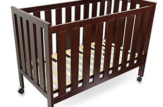 R For Rabbit Baby’S Den Lite Wooden Baby Cot/Crib Sofa Bed For Babies Sleeping 3 Level Height Adjustment (Light Brown)