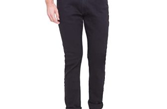 Giordano Men’S Casual Slim Fit Jeans Black