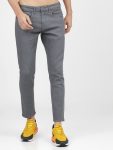 Highlander Tapered Fit Men Grey Jeans