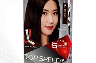 Revlon Top Speed Hair Color For Women, 180G – Dark Brown 65 (Pack Of 1)