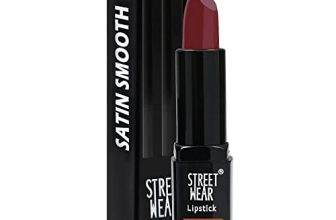 Street Wear Satin Smooth Lipstick -Electric Wine (Plum) – 4.2 Gms – Longwear Creme Lipstick, Moisturizing, Creamy Formuation, 100% Color Payoff, Enriched With Aloe Vera, Vitamin E And Shea Butter
