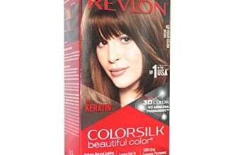 Revlon Color Silk Hair Color 3D Color Gel Technology With Keratin (Medium Golden Brown 4G)