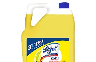 Lizol Disinfectant Surface & Floor Cleaner Liquid, Citrus – 5L | Kills 99.9% Germs | India’S #1 Floor Cleaner