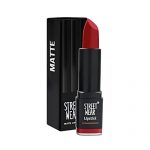 Street Wear Matte Lipstick -Reckless Pink (Pink) – 4.2 Gms -Longwear, Velvety Texture, Fade-Resistant, High Color Payoff, Lightweight Matte Lipstick, Plant-Based Canuuba Wax, Paraben-Free