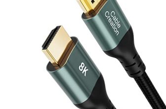Cablecreation 8K 48Gbps Ultra High Speed Hdmi Cable 10Ft, 4K120 8K 60 144Hz Earc Hdr Hdcp 2.2 2.3 Compatible With Ps5 Ps4 Xbox Series X Roku Tv 4K Lg Samsung Tv Rtx 3080, Green