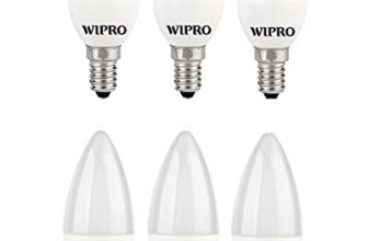 Wipro Garnet Base E14 3-Watt Led Bulb (Yellow) – Pack Of 6