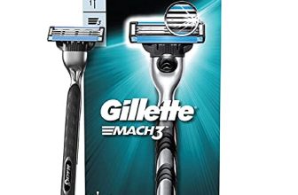 Gillette Mach 3 Shaving Razor (Handle + 2 Cartridge)
