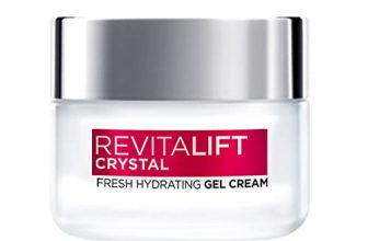 L’Oreal Paris Revitalift Crystal Gel Cream | Oil-Free Face Moisturizer With Salicylic Acid | 15Ml.