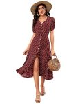 J B Fashion Dresses For Women || Dresses For Women Dress || Dress For Women || Western Dresses For Women || Women Dress || Dresses (J-514-516) (S, Maroon)