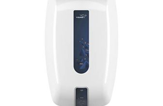 V-Guard Zio 3 L 3 Kw Instant Water Heater | White-Blue | Energy Efficiency With Advanced Multi-Layered Safety Features | High-Quality Stainless-Steel Tank | 2 Years Warranty