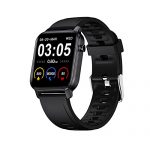 Maxima Max Pro X2 1.4″ Full Touch Screen Black Smart Watch