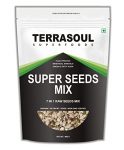 Terrasoul Superfoods Super Seeds Mix, Seeds For Eating, Mix Seeds, Diet Snacks – Healthy Diet Snacks 7 In 1 Raw Seeds Mix (400Gm)