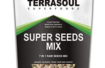Terrasoul Superfoods Super Seeds Mix, Seeds For Eating, Mix Seeds, Diet Snacks – Healthy Diet Snacks 7 In 1 Raw Seeds Mix (400Gm)