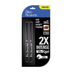 Blue Heaven 2X Intense Kajal, Black Shock – Pack Of 2