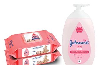 Johnson’S Baby Skincare Wipes With Lid, 144’S +Johnson’S Baby Lotion 500Ml