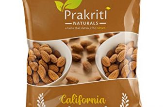 Prakriti Naturals 100% Natural Premium California Almonds 1Kg | Premium Badam Giri | High In Fiber & Boost Immunity | Whole Natural Badam (1)