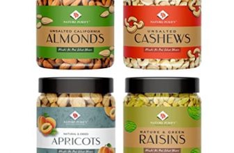 Nature Purify Dry Fruits Festival Gift Pack For Navratri/ Diwali/Fast 1 Kg (Almond, Cashew, Raisins, Apricot – 250G Each)