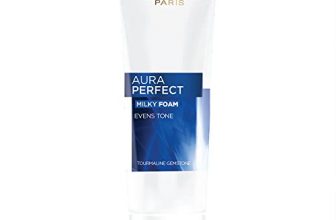 L’Oréal Paris Aura Perfect Milky Foam Facewash, Cleansing + Brightening, With Tourmaline Gemstone + Vitamin E, 100Ml