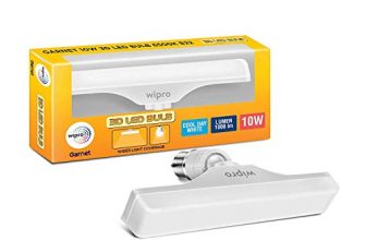 Wipro 10W B22D Led Cool Day Light T Bulb, (N11011)