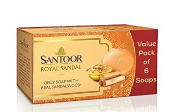 Santoor Royal Sandal, 6X125G