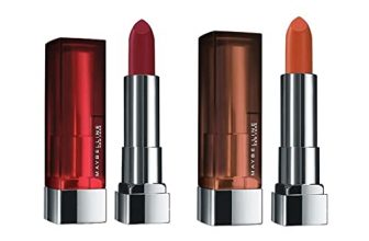 Maybelline New York Color Sensational Creamy Matte Lipstick 695 Divine Wine + Free Brooklyn Bare Lipstick