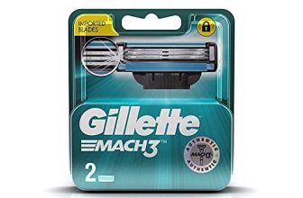 Gillette Mach 3 Manual Shaving Razor Blades – 2S Pack (Cartridge)