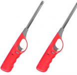 Buyerhub Gas Lighter For Kitchen Stove With Adjustable Flame And Gas Refillable (Multicolour)- Pack Of 2 Plastic Electronic Gas Lighter(Multicolor, Pack Of 2)