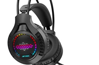 Ant Esports H650 Hd Rgb Led Gaming Headset For Pc/ Ps5 / Ps4 / Xbox One/Nintendo Switch, Mac, Noise Cancelling Over-Ear Headphones With Mic